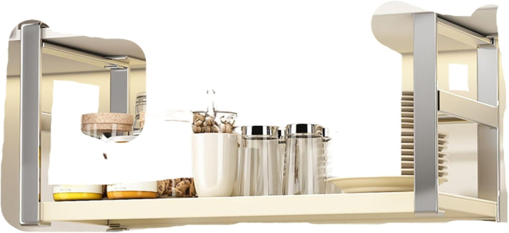 厨房 Kitchen Gadgets, Cook Accessories 吊柜橱柜下挂架可伸缩悬挂多功能分层置物架 Sink Organizers and Storage 调料用品收纳挂篮 KCookware Accessories - 223