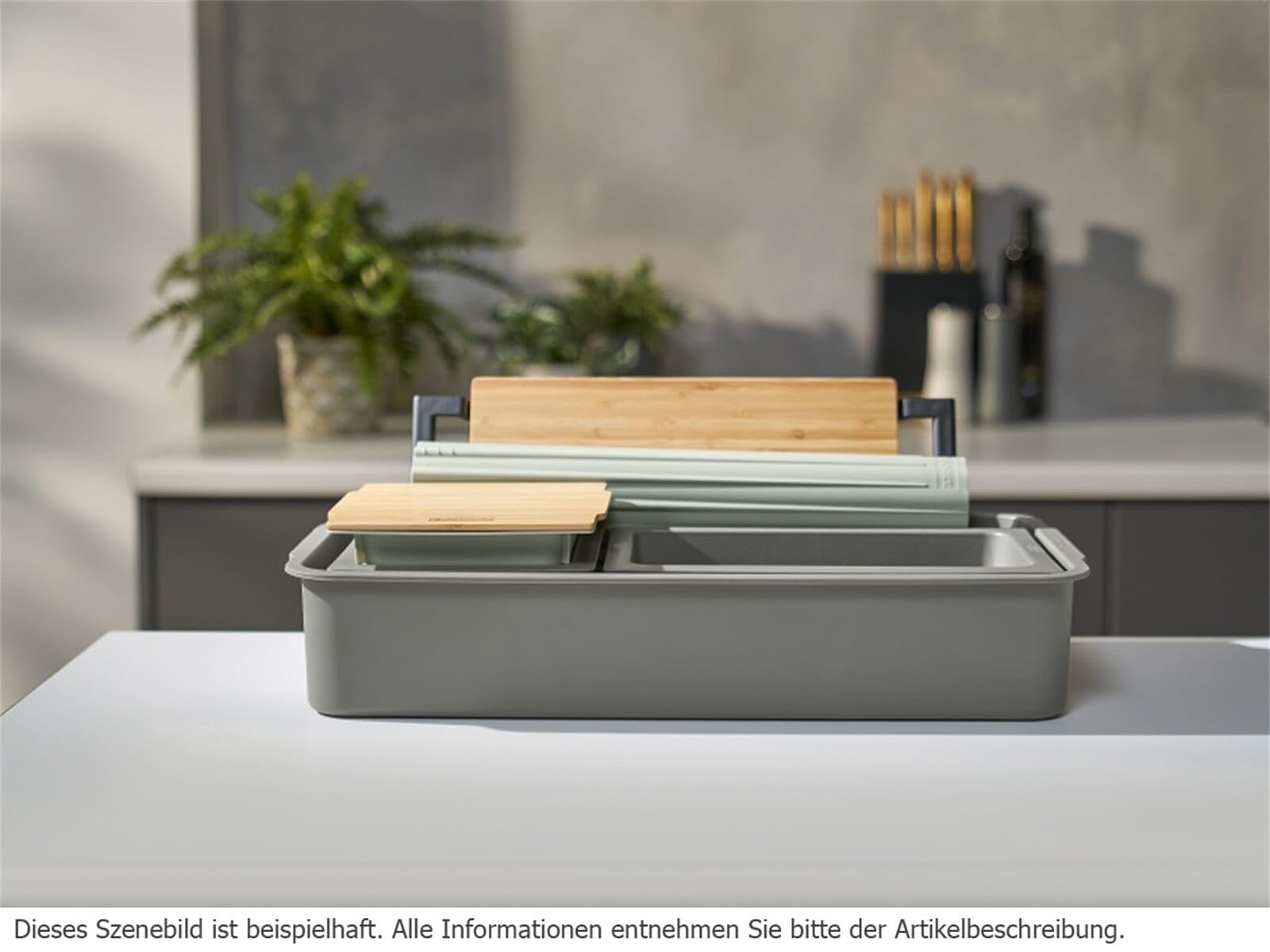 FRANKE All-In Universal Kitchen Sink Accessory System - AIUS300, Gray