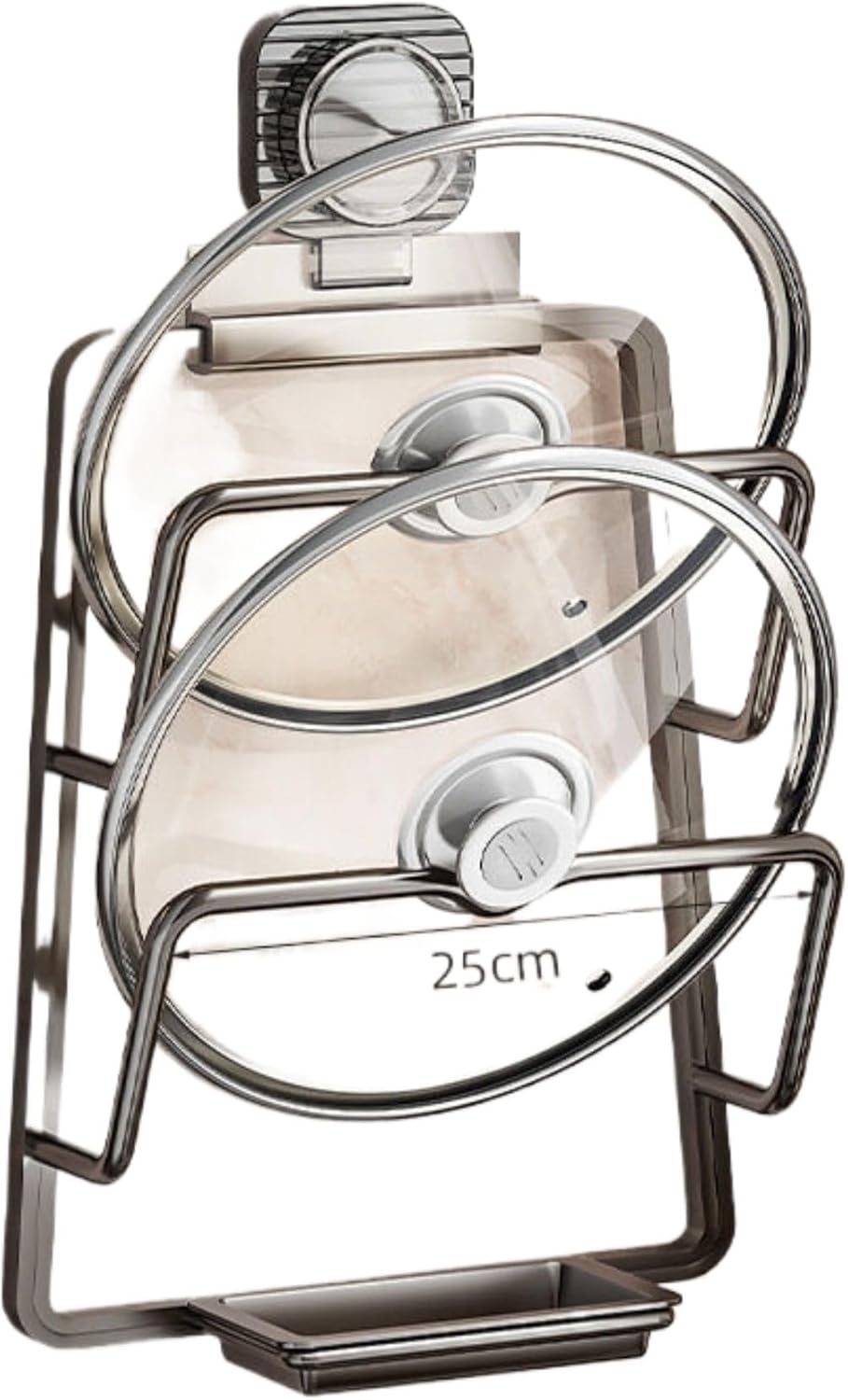 吸盘锅盖架子免打孔多层锅盖放置器壁挂式厨房 Kitchen Gadgets, Cook Accessories 置物架 Sink Organizers and Storage 多功能菜板架 KCookware Accessories - 446